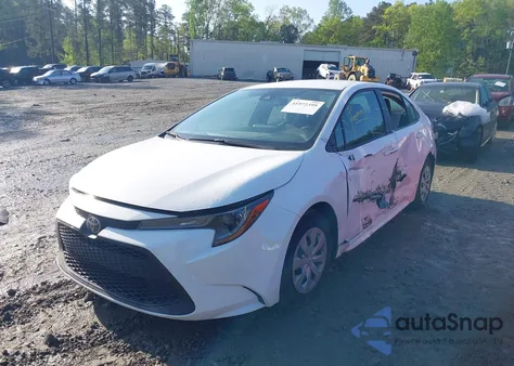 2022 Toyota Corolla L из США, поврежденный, VIN 5YFDPMAE2NP377750